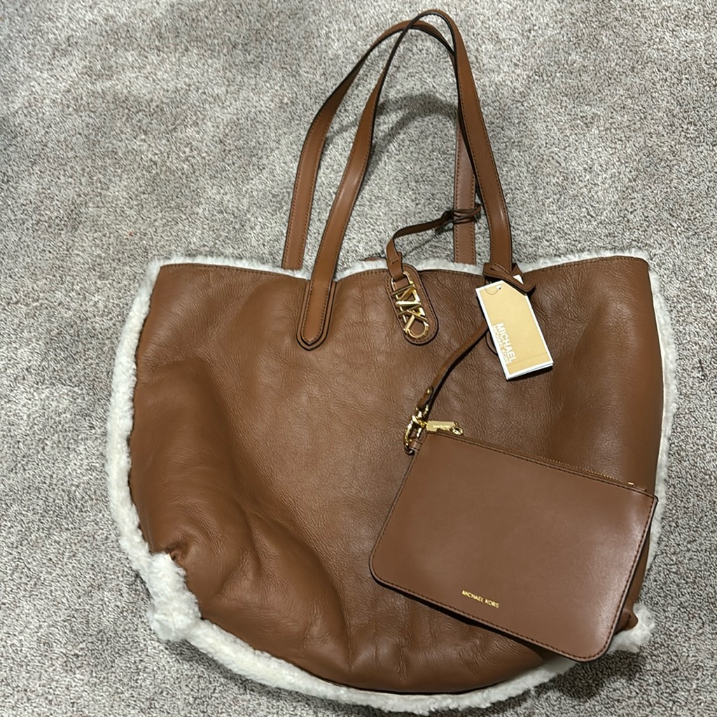Michael Kors Leather Tote Brand New With Tags